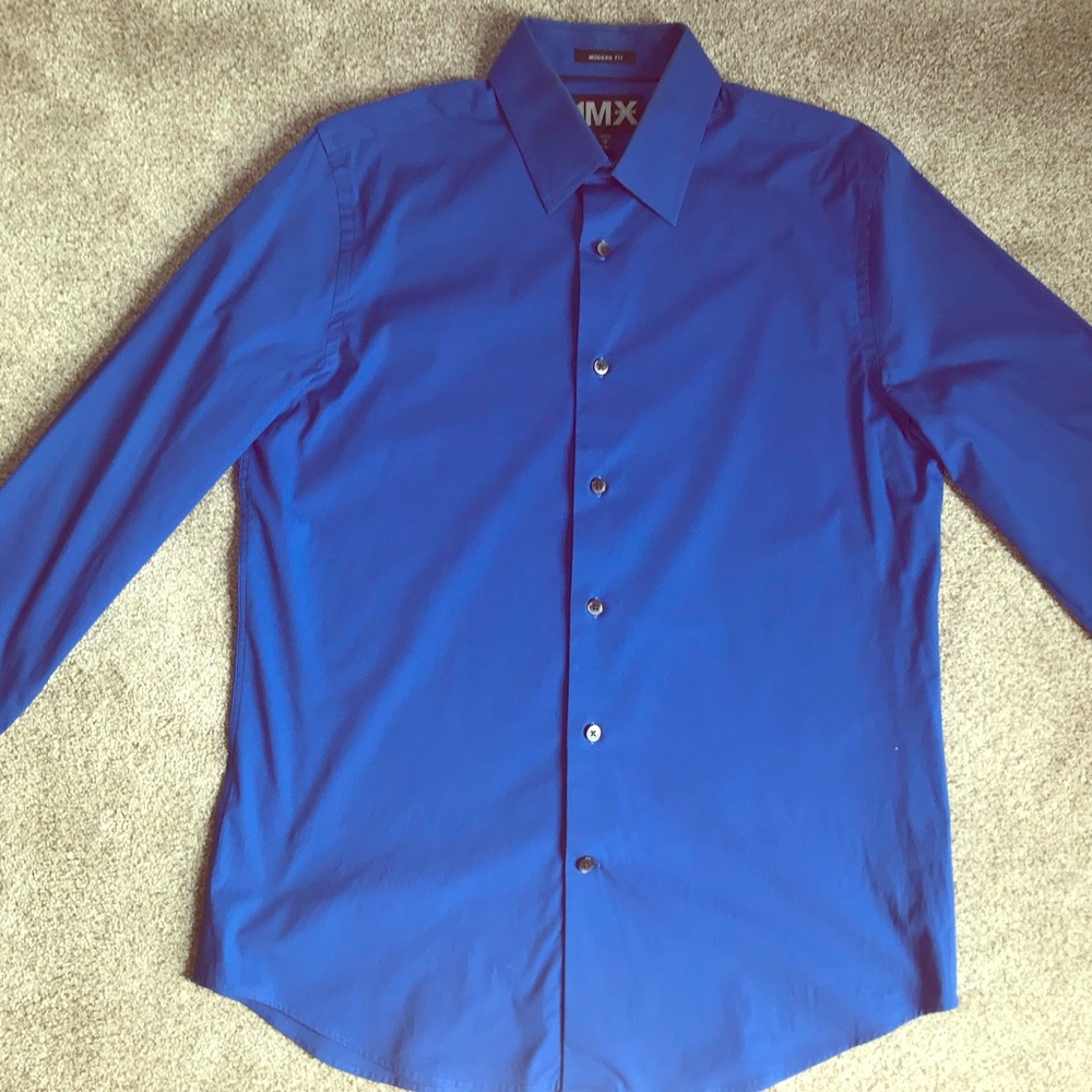 Express Modern Fit Button down Dress Shirt